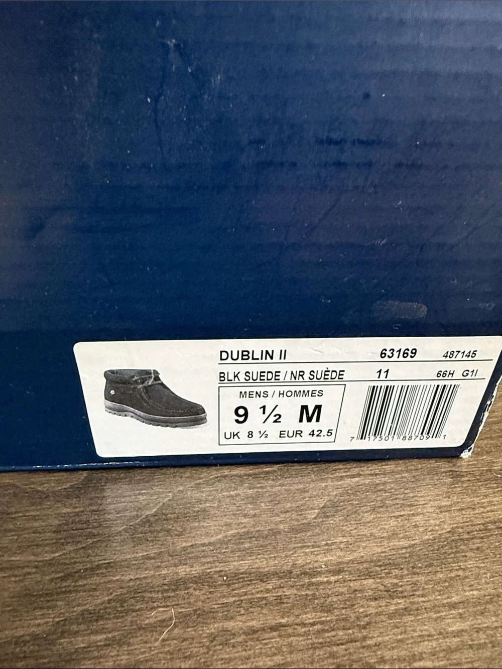 Stacy Adams SOA men’s size 9.5 Black Suede DublinII Boot NWT